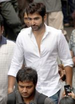 jeet at Rituparno Ghosh funeral in Kolkatta on 30th May 2013.jpg